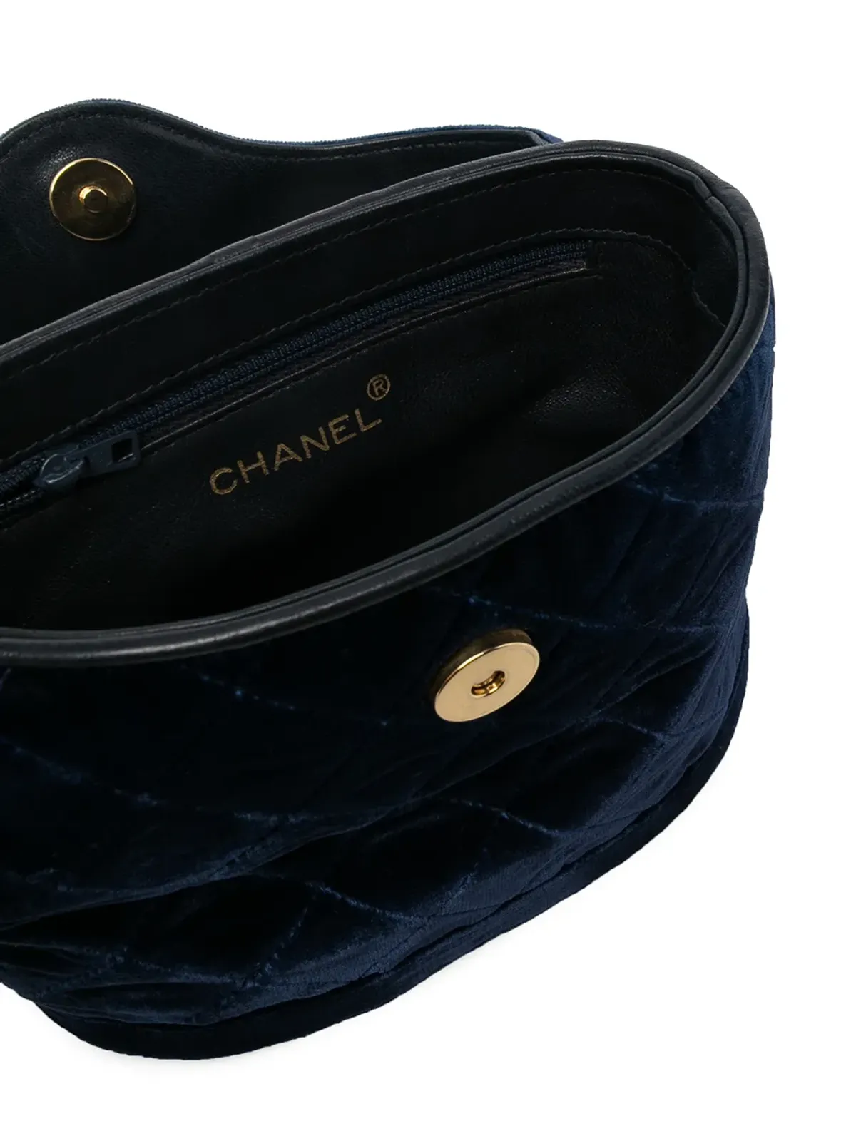CHANEL Pre-Owned 1989-1991 キルティング・ビノキュラーショルダーバッグ - 画像3