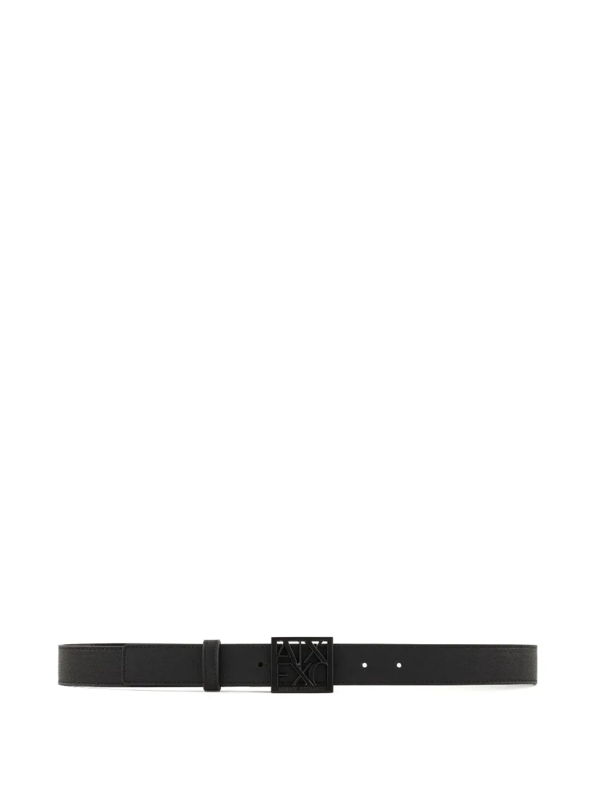 Armani Exchange ロゴバックルベルト - 画像1