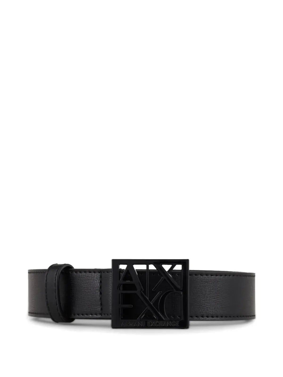 Armani Exchange ロゴバックルベルト - 画像3