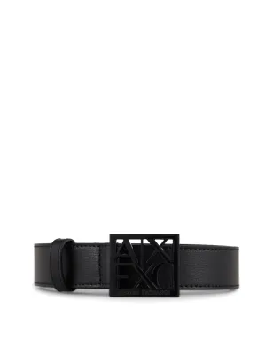 Armani Exchange ロゴバックルベルト - サムネイル3