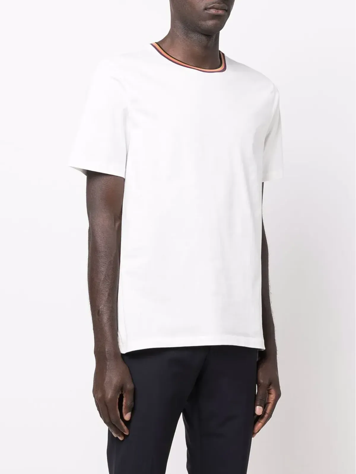 Paul Smith コントラストトリム Tシャツ - White - 画像3