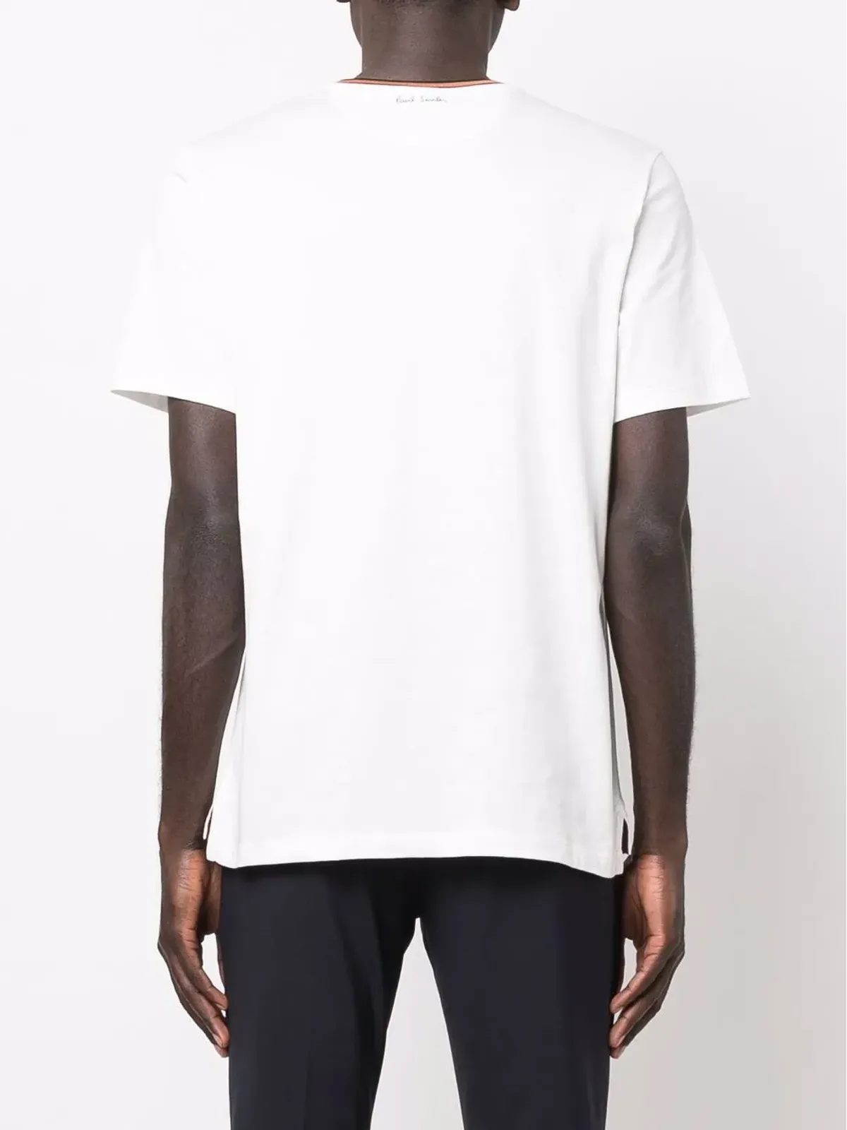 Paul Smith コントラストトリム Tシャツ - White - 画像4