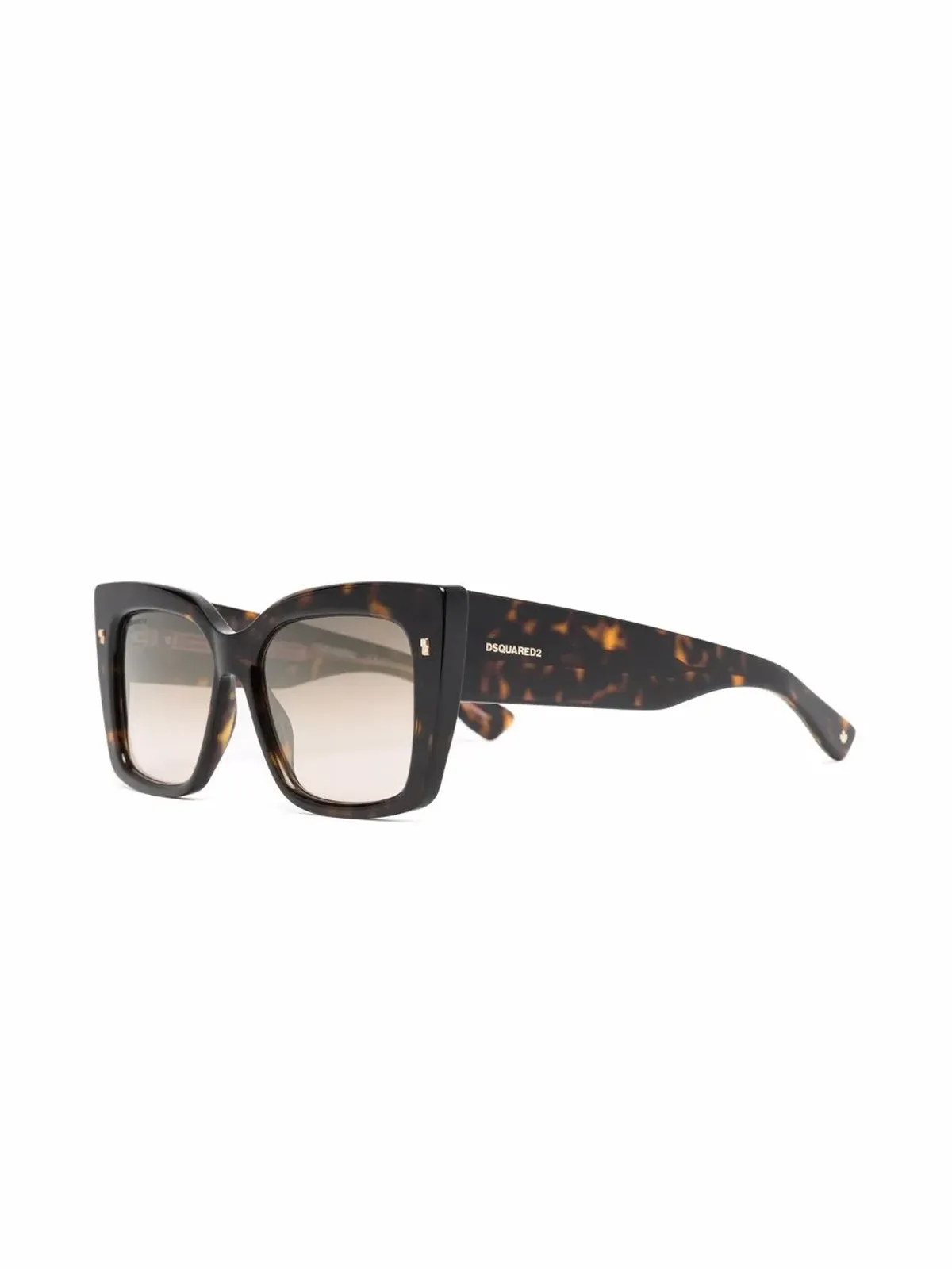DSQUARED2 EYEWEAR スクエアフレームサングラス - 画像2