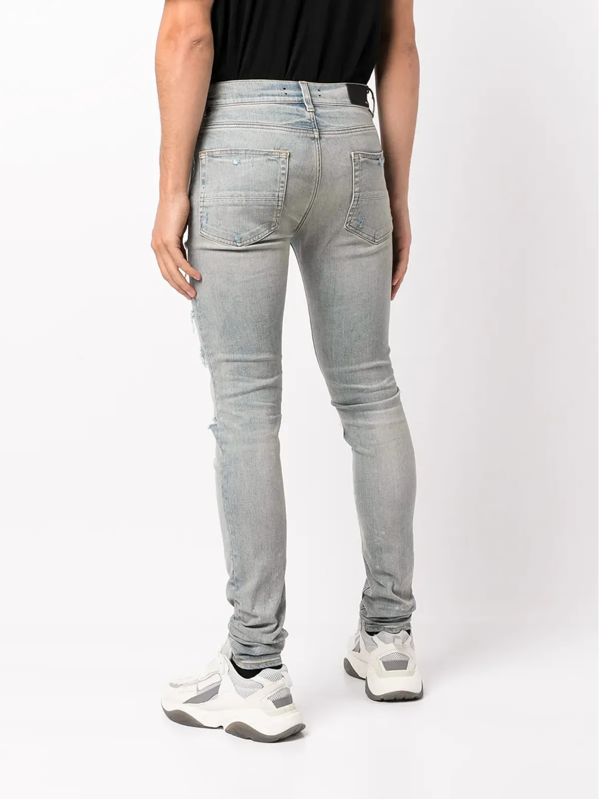 AMIRI MX1 ダメージ加工スキニージーンズ - 画像4