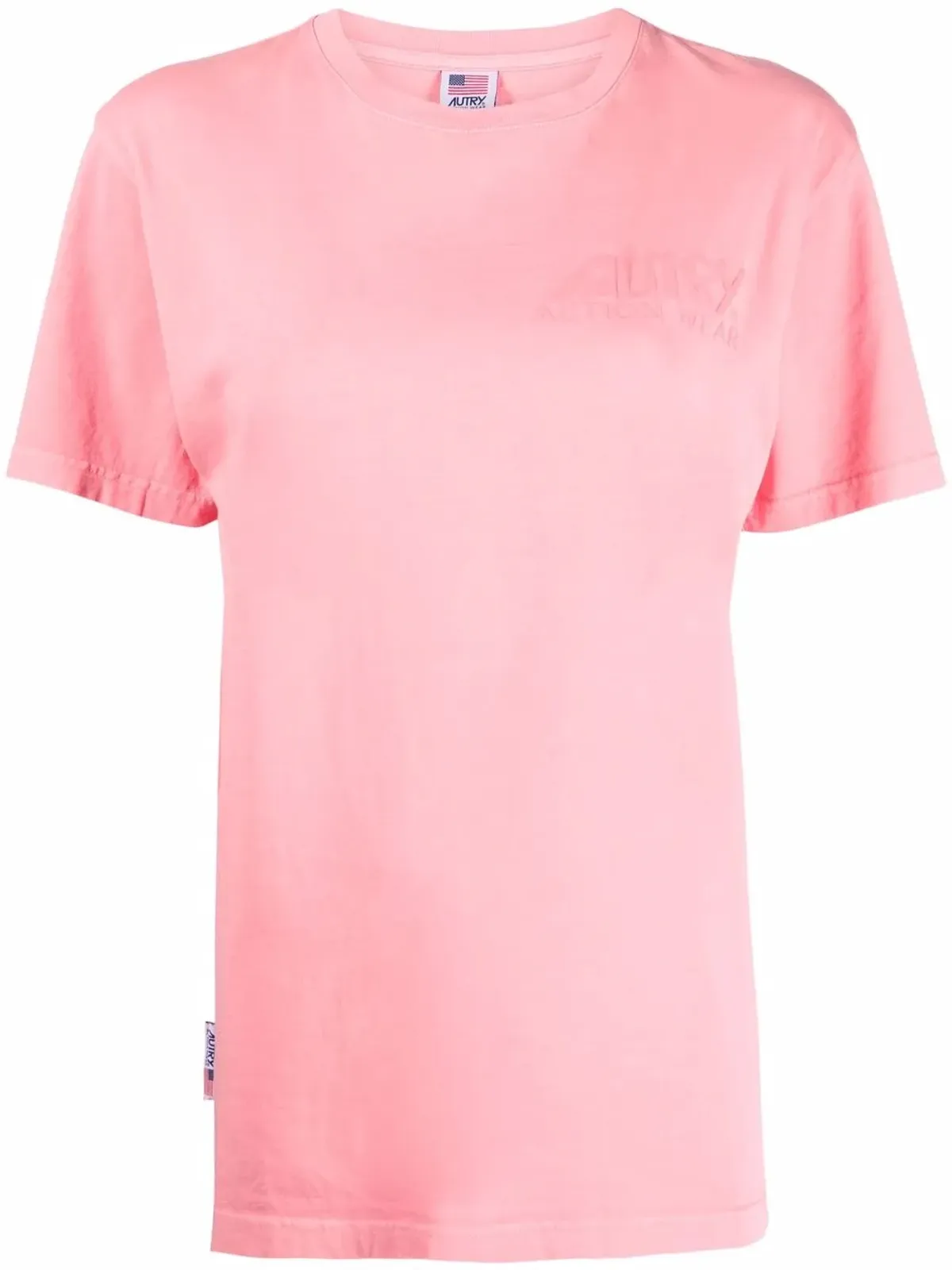 Autry エンボスロゴ コットン Tシャツ - 画像1