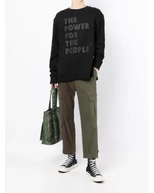 The Power For The People ロゴプリント付きスウェットシャツ - サムネイル2