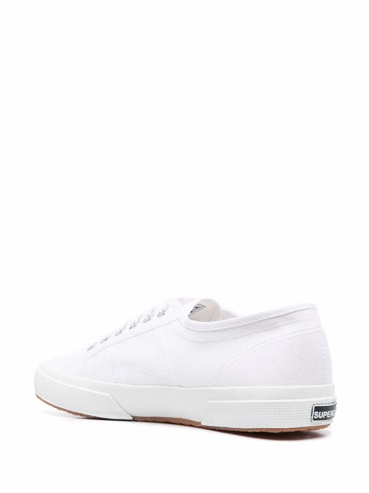 Superga ロゴタグ ロー・トップスニーカー - White - 画像3