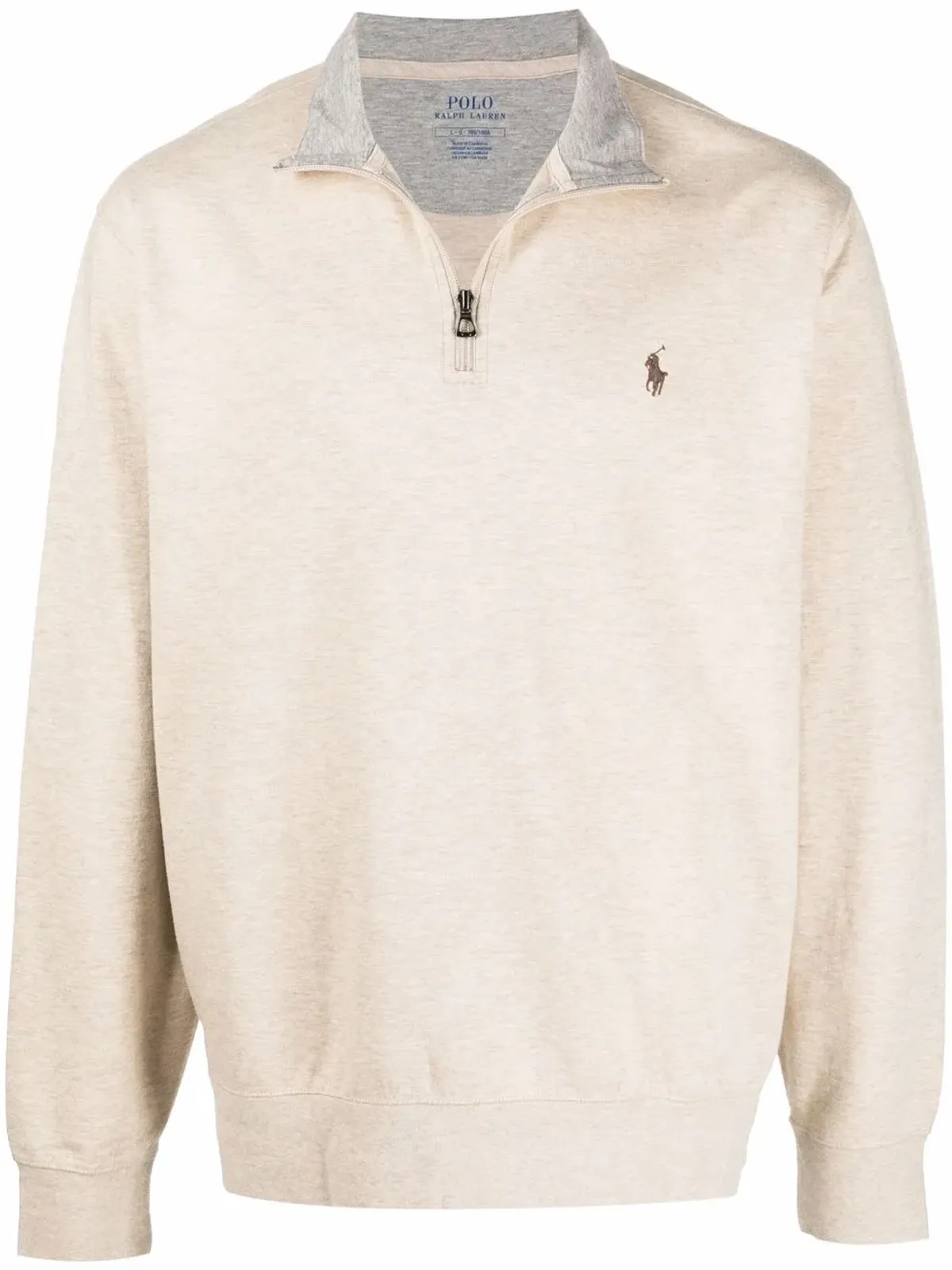 Polo Ralph Lauren ロゴパッチ ジッププルオーバー - 画像1