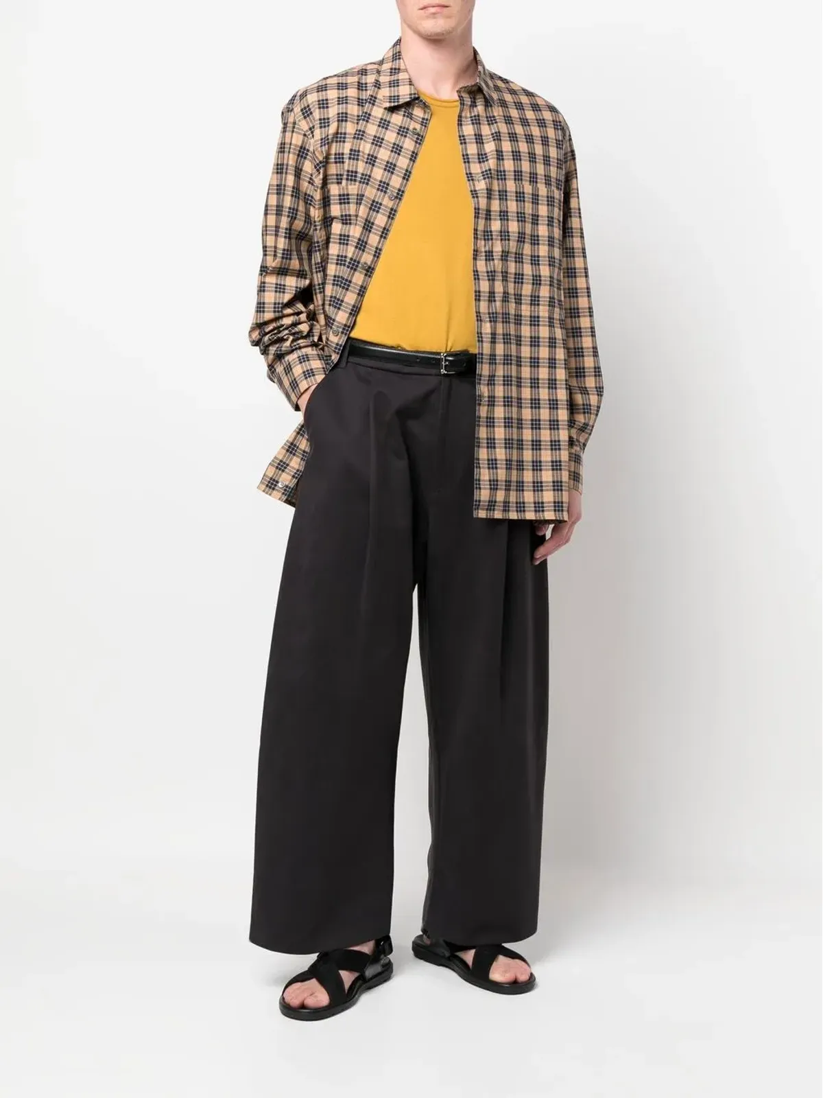 Studio Nicholson Yale ワイドレッグパンツ - 画像2