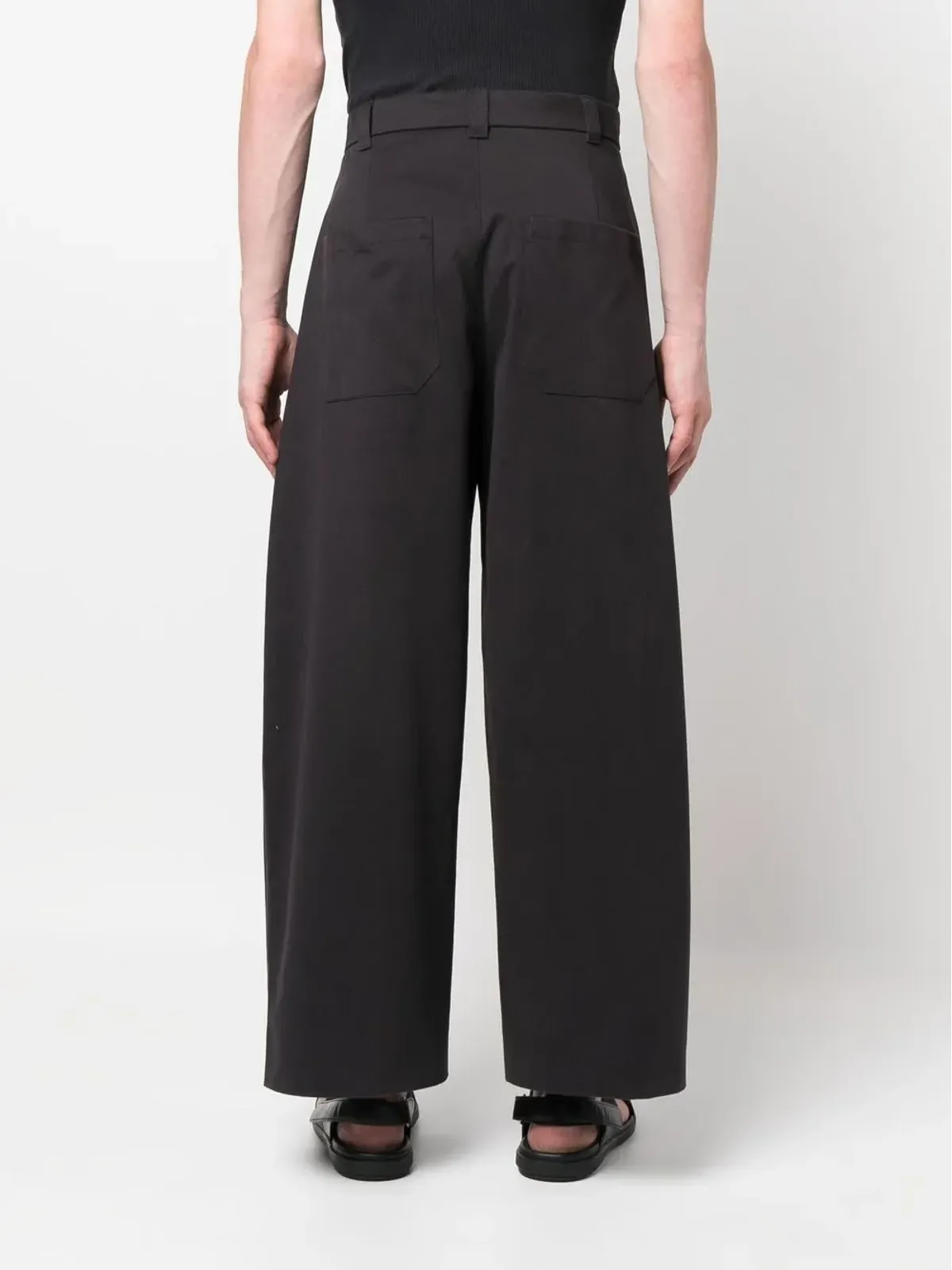 Studio Nicholson Yale ワイドレッグパンツ - 画像4