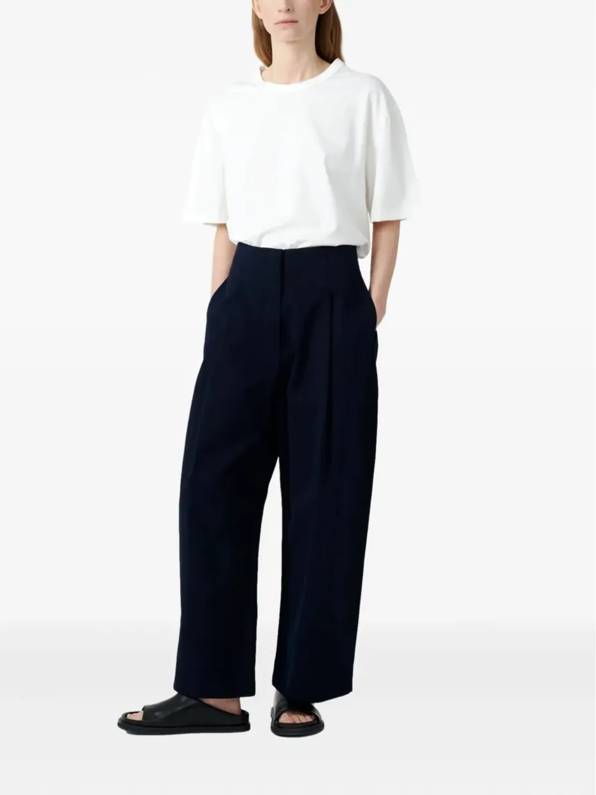 Studio Nicholson クルーネック Tシャツ - White - 画像2
