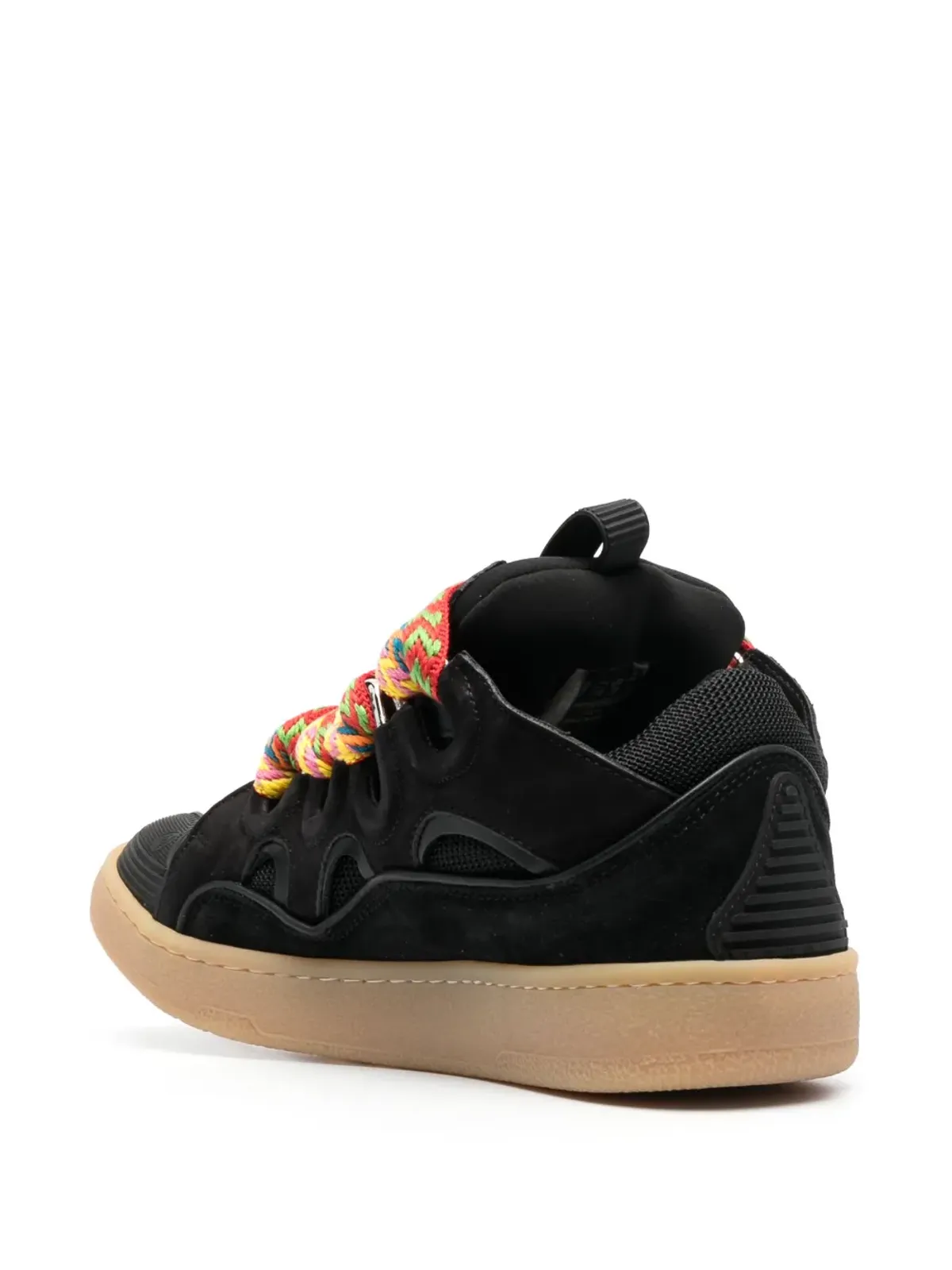 Lanvin カーブ ロー・トップスニーカー - ブラック - 画像3