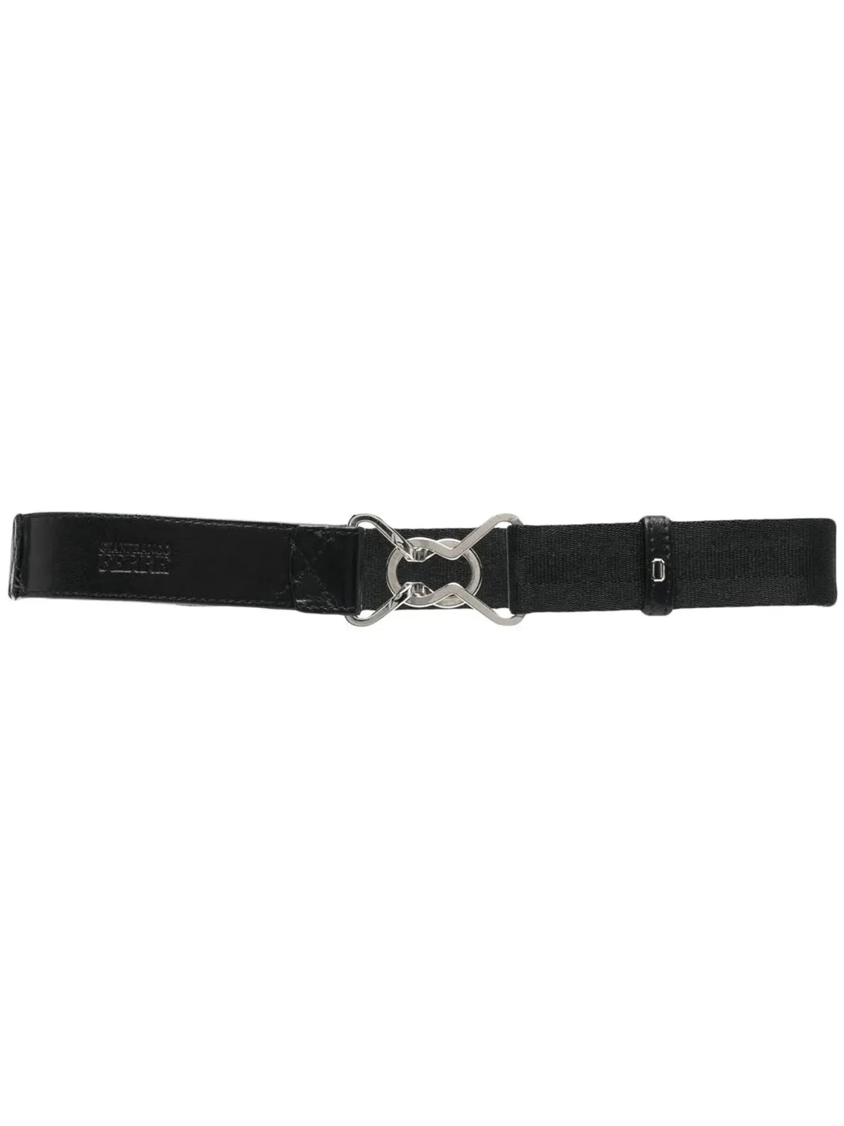 Gianfranco Ferré Pre-Owned インターロッキングバックルベルト（ブラック） - 画像1