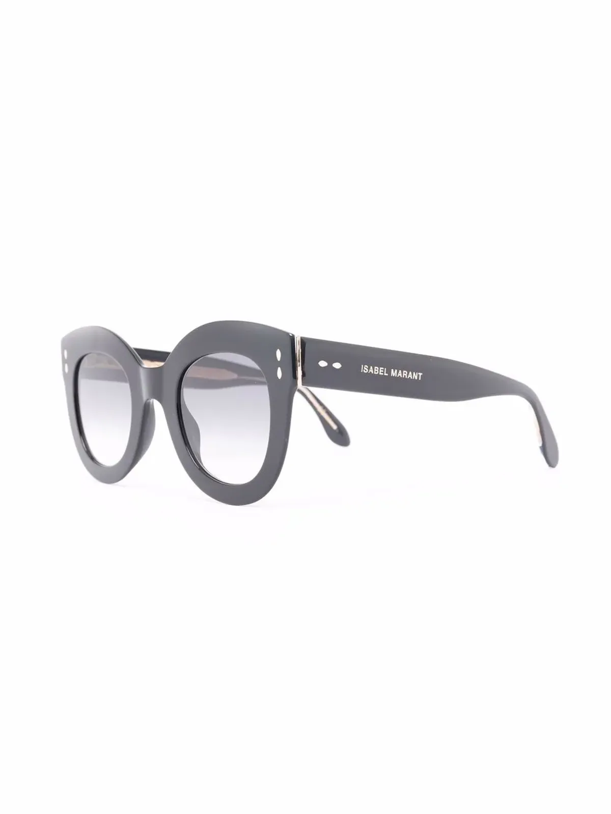 Isabel Marant Eyewear ポリッシュドエフェクト キャットアイグラス - 画像2