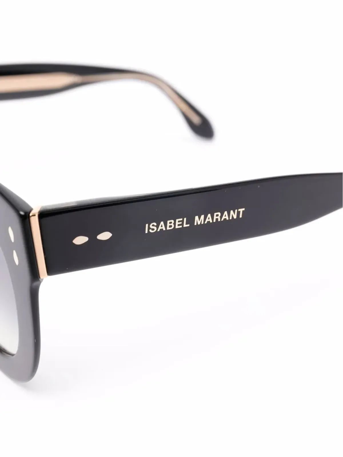 Isabel Marant Eyewear ポリッシュドエフェクト キャットアイグラス - 画像3