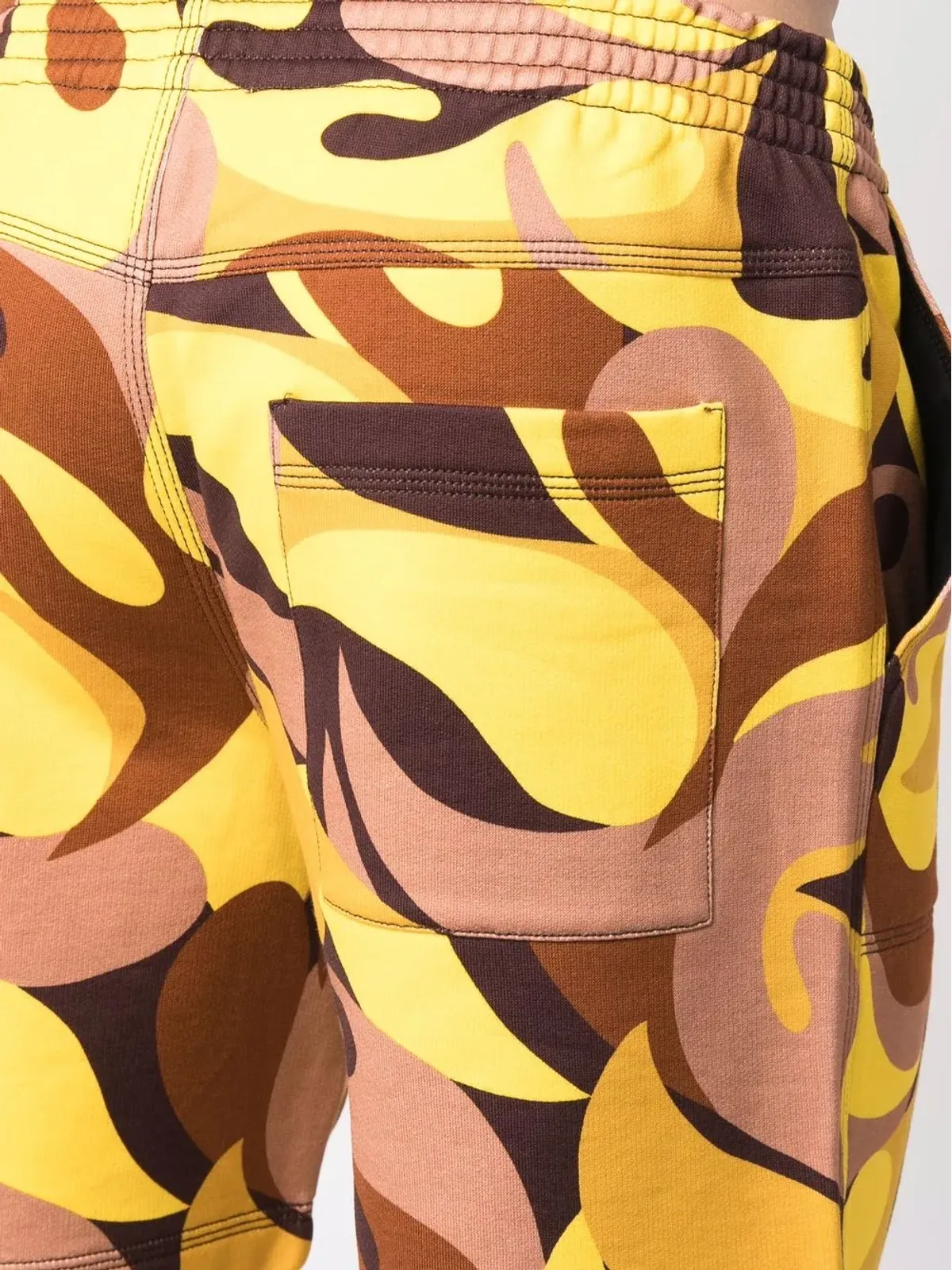 Marni アブストラクトプリント トラックショーツ - 画像5