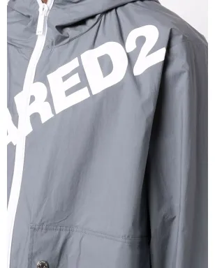 DSQUARED2 ロゴプリント フード付きジャケット - サムネイル5