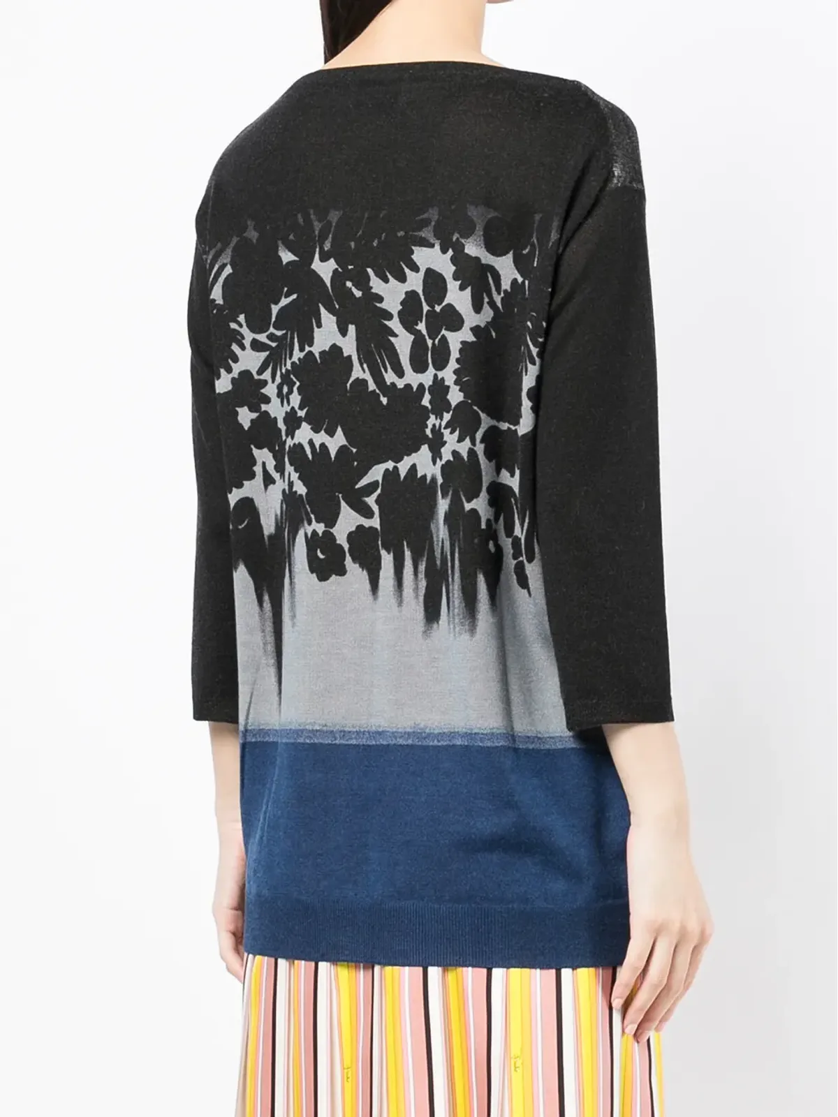 Prada Pre-Owned 花柄プリントニットトップ - 画像4