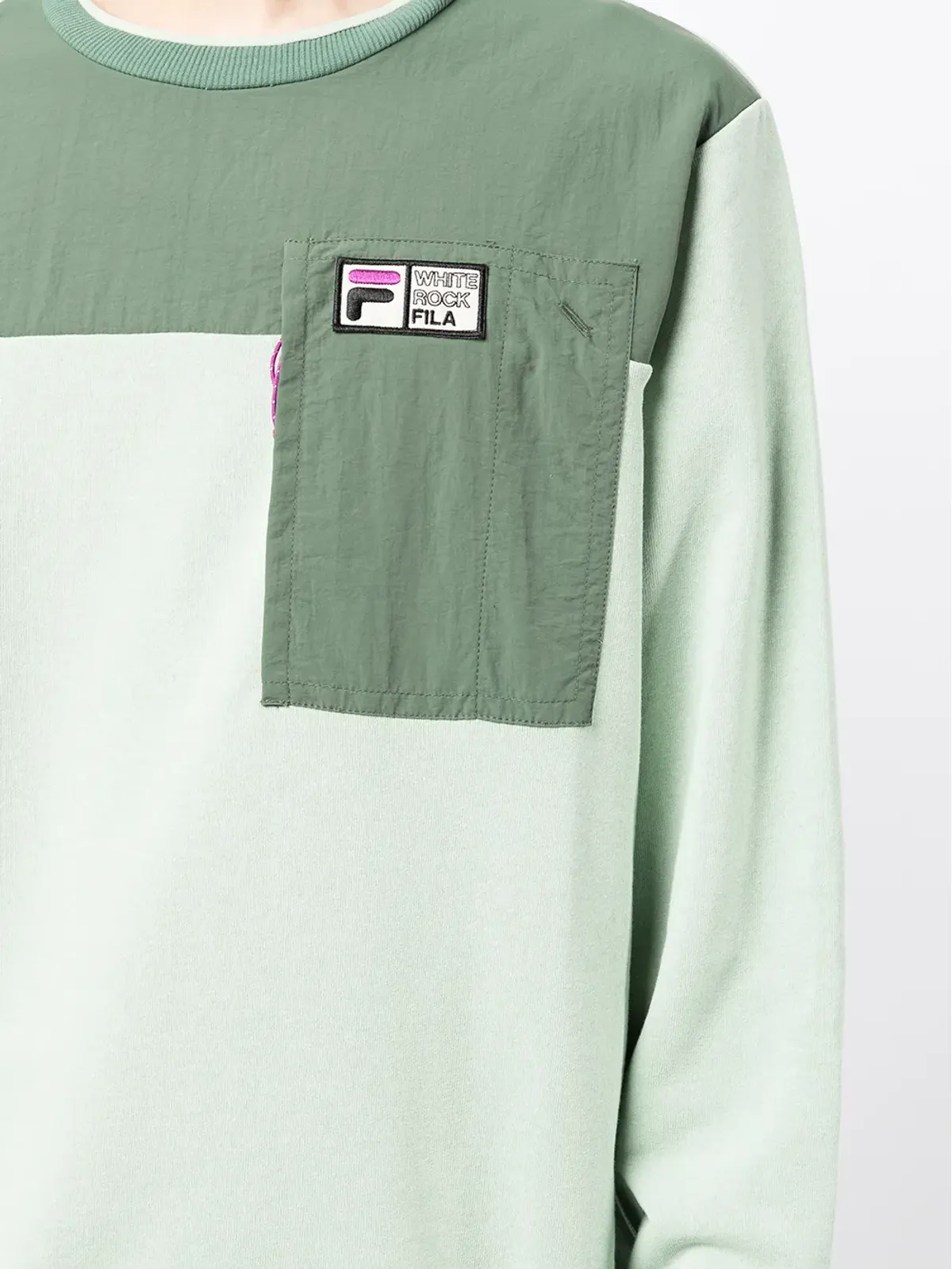 Fila カラーブロック スウェットシャツ - 画像5