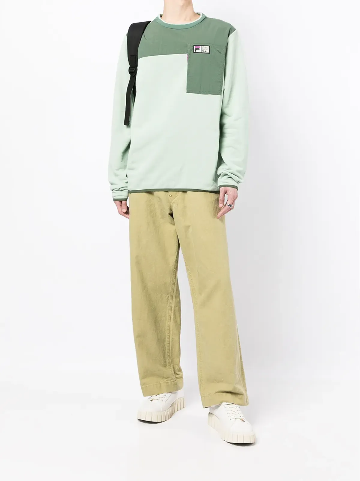 Fila カラーブロック スウェットシャツ - 画像2