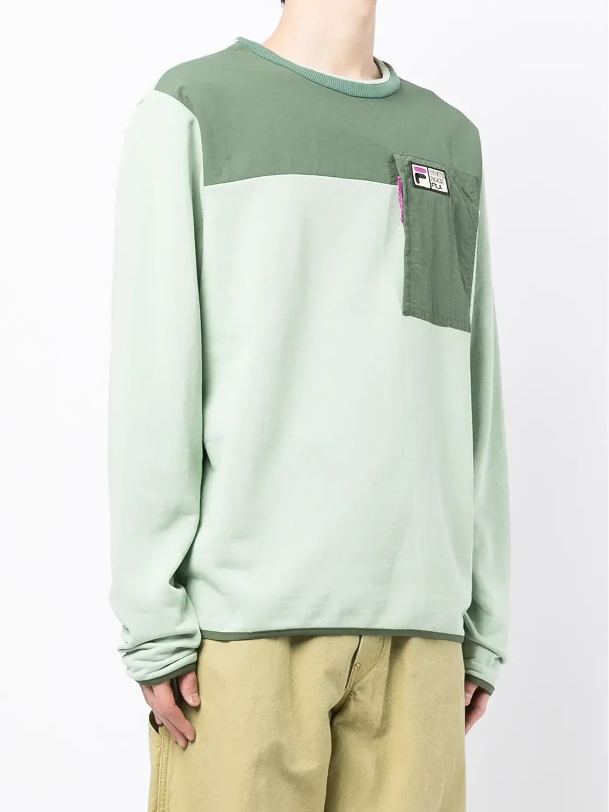 Fila カラーブロック スウェットシャツ - 画像3