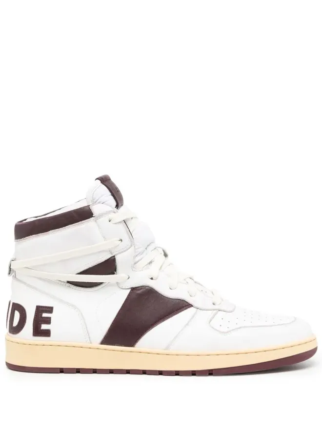 Rhude RHUDE ロゴ入りハイカットスニーカーの商品画像