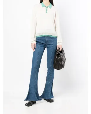 Maison Martin Margiela Pre-Owned ニットポロトップ - サムネイル2