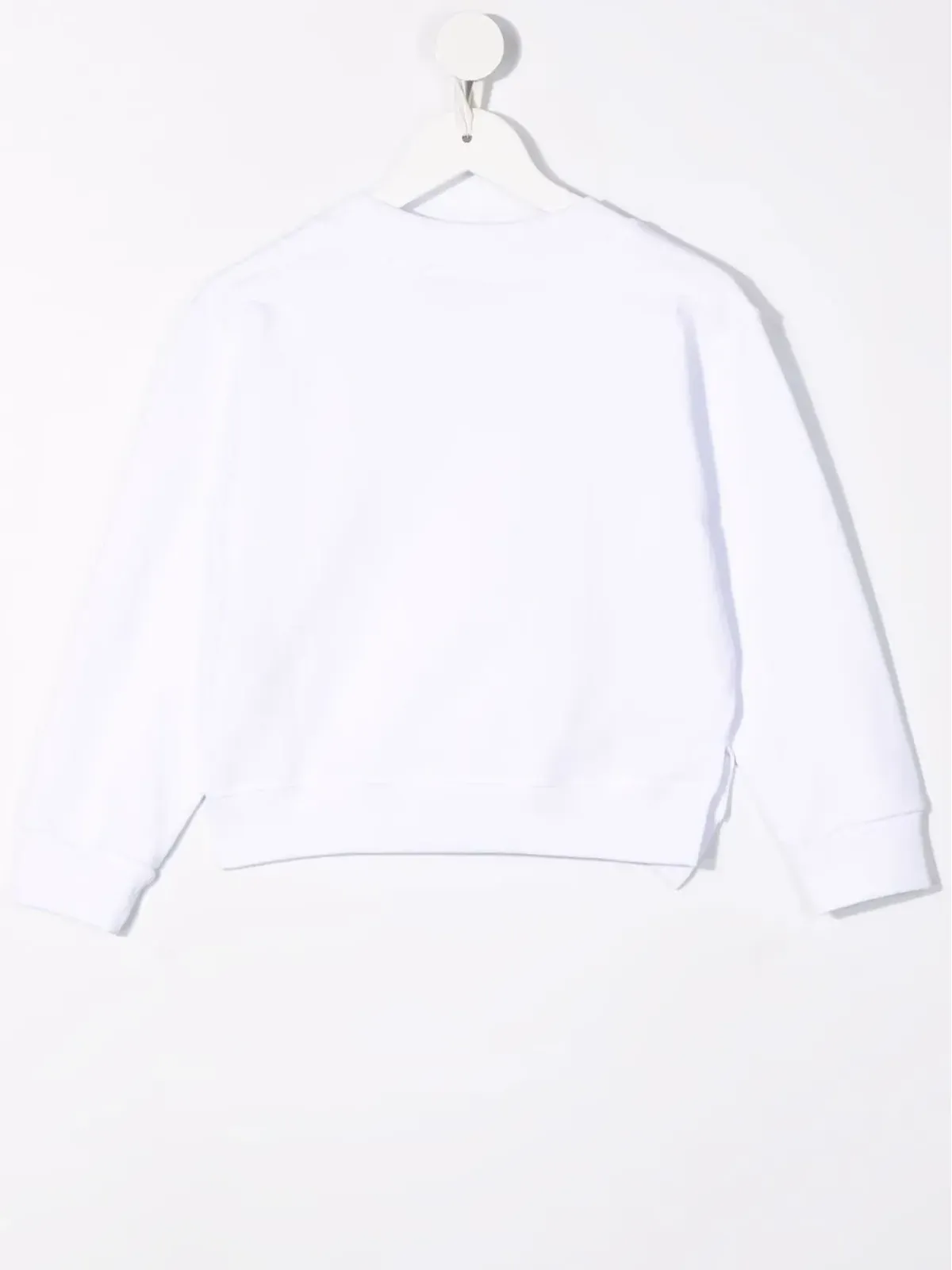 DSQUARED2 KIDS スプリットヘム ロゴ スウェットシャツ - White - 画像2