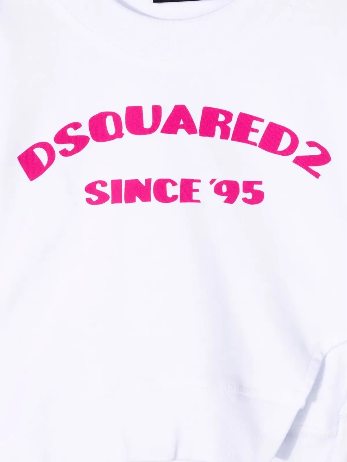 DSQUARED2 KIDS スプリットヘム ロゴ スウェットシャツ - White - 画像3