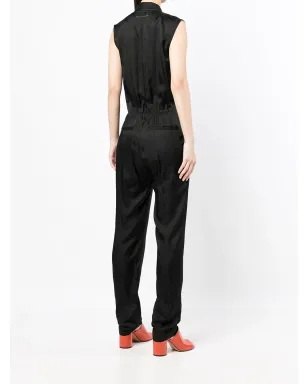 Maison Martin Margiela Pre-Owned ラップスタイル ノースリーブ ジャンプスーツ - サムネイル4