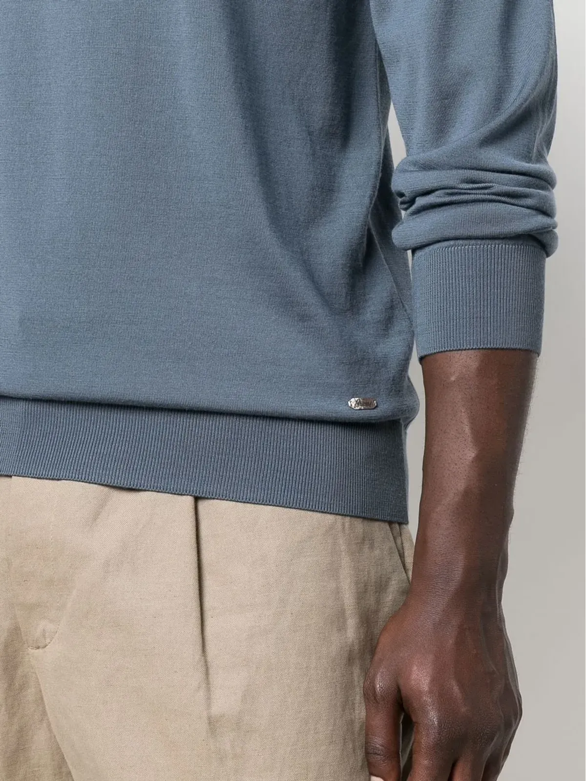 Brioni ポロカラーウールジャンパー - 画像5