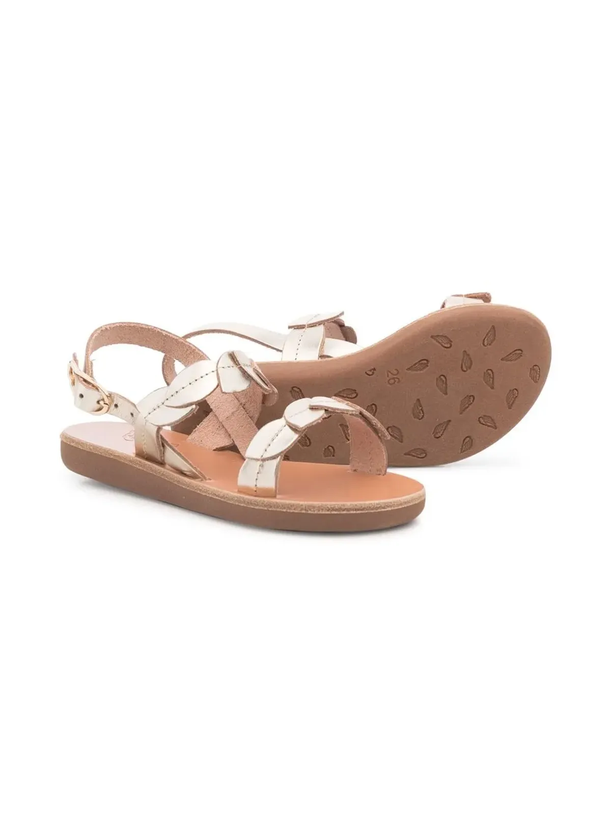 ANCIENT GREEK SANDALS KIDS Fysi オープントゥサンダル - 画像2