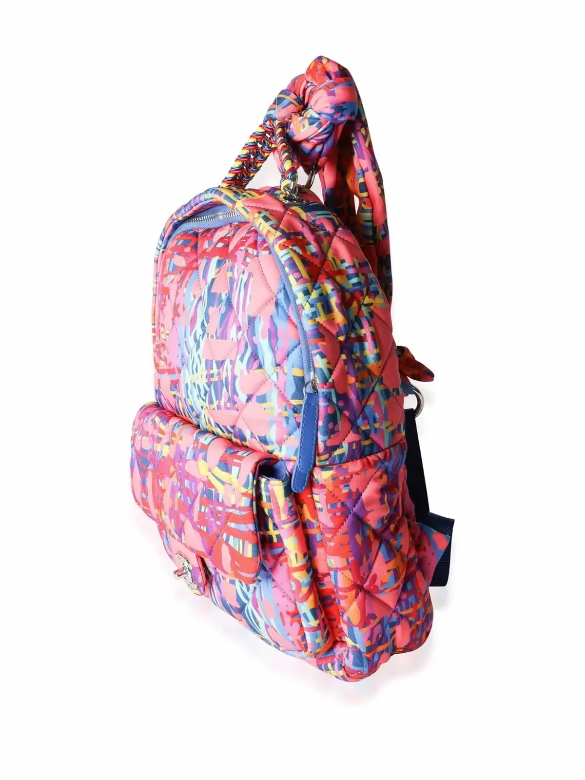 CHANEL Pre-Owned CC ダイヤモンドキルト バックパック - 画像3