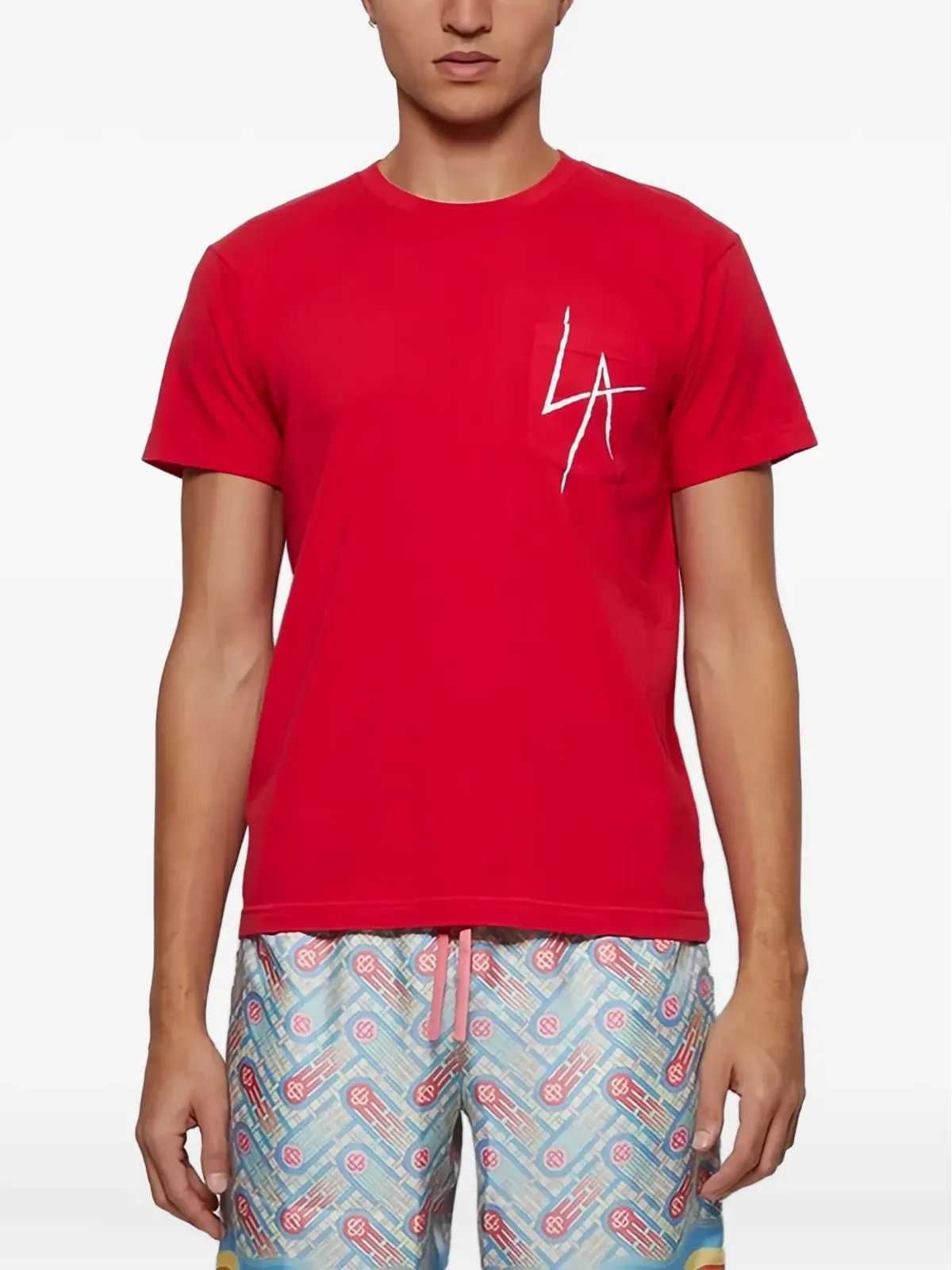 Local Authority ショートスリーブTシャツ - レッド - 画像3