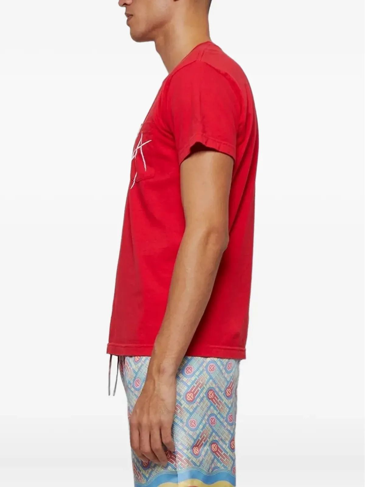Local Authority ショートスリーブTシャツ - レッド - 画像4