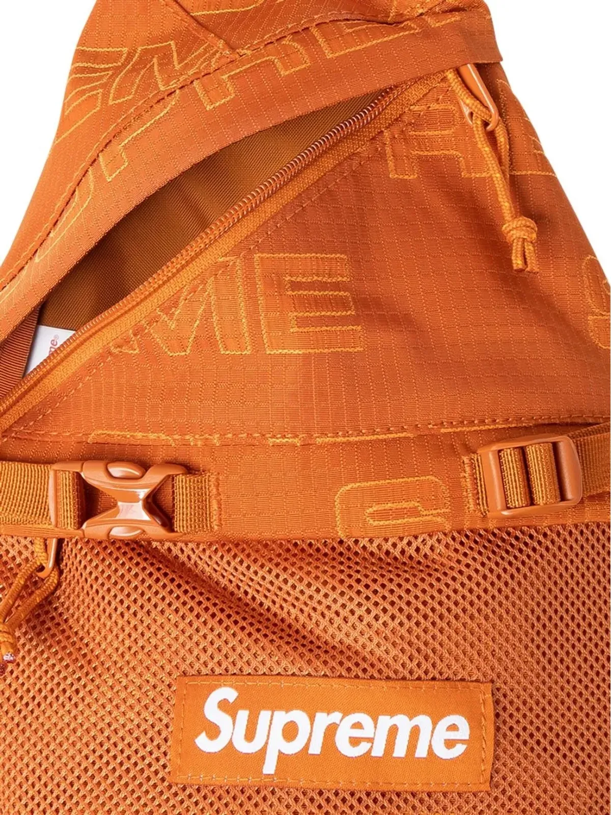 Supreme スリングロゴパッチバッグ - オレンジ - 画像3