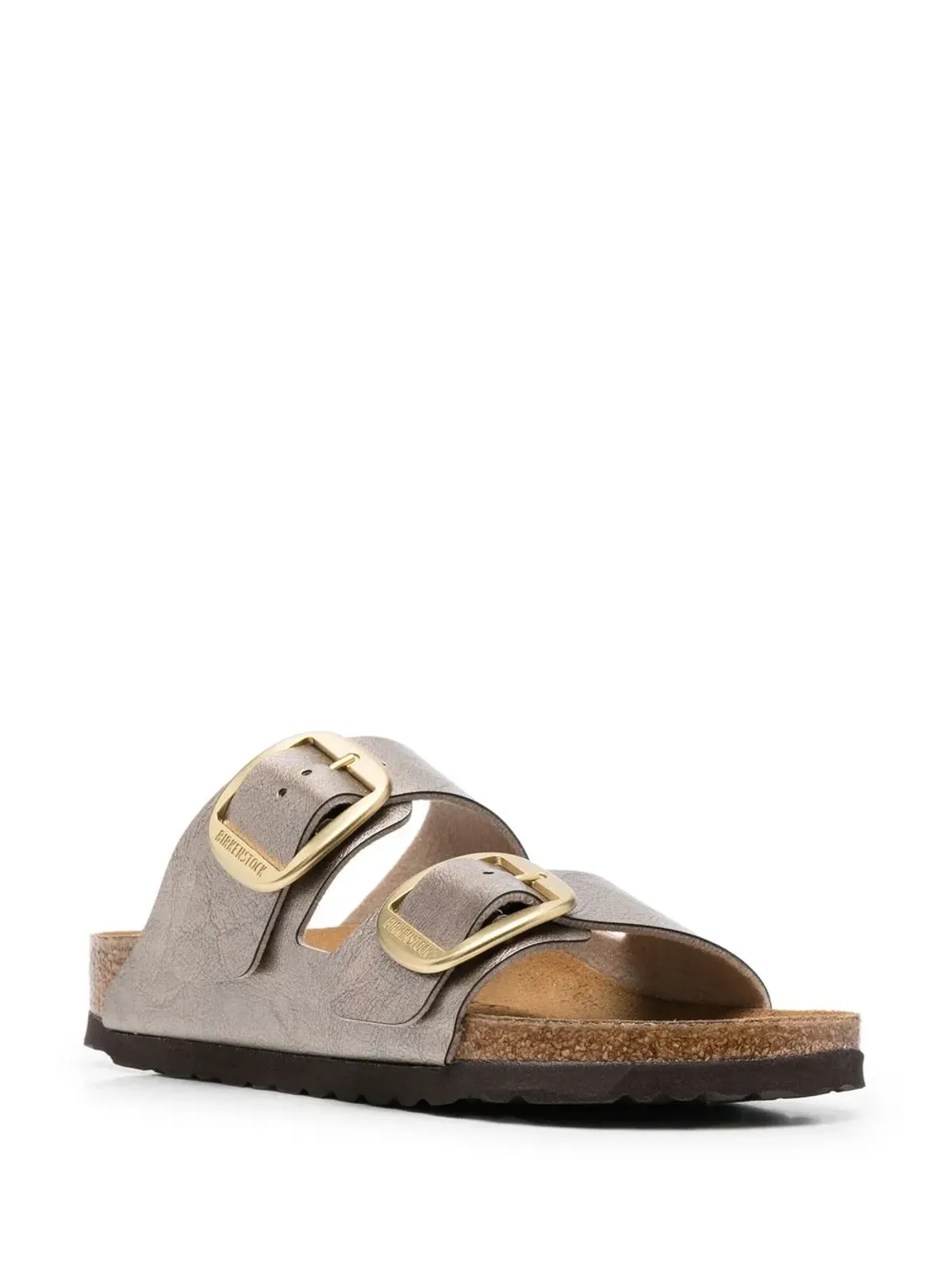 Birkenstock メタリックエフェクト フラットサンダル - 画像2