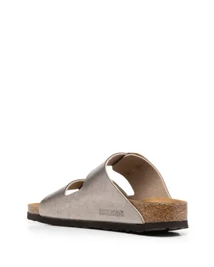 Birkenstock メタリックエフェクト フラットサンダル - サムネイル3