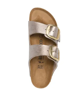 Birkenstock メタリックエフェクト フラットサンダル - サムネイル4