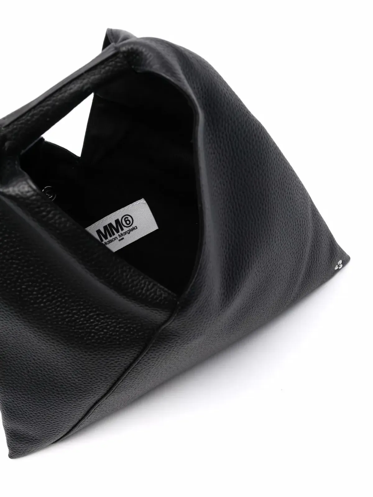 MM6 Maison Margiela Japanese leather tote bag - Black - 画像5