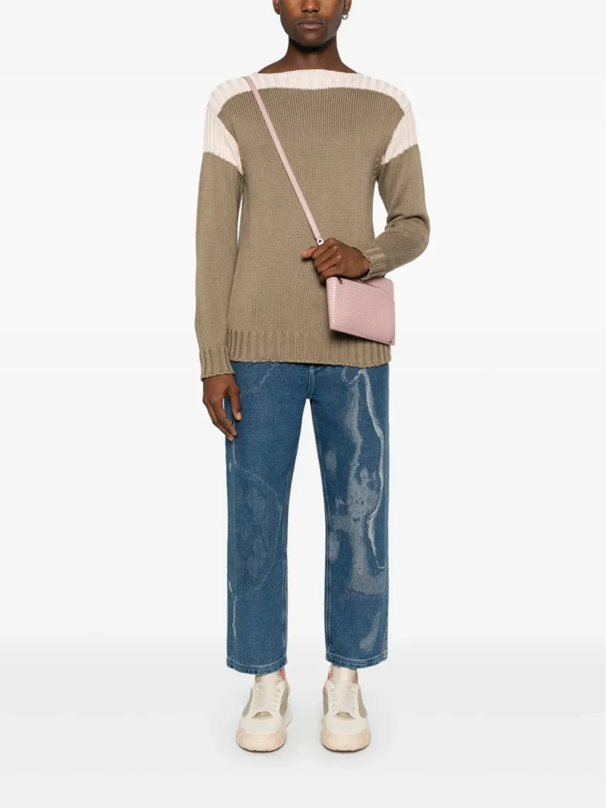 FENDI パターンジャカードジーンズ - 画像2