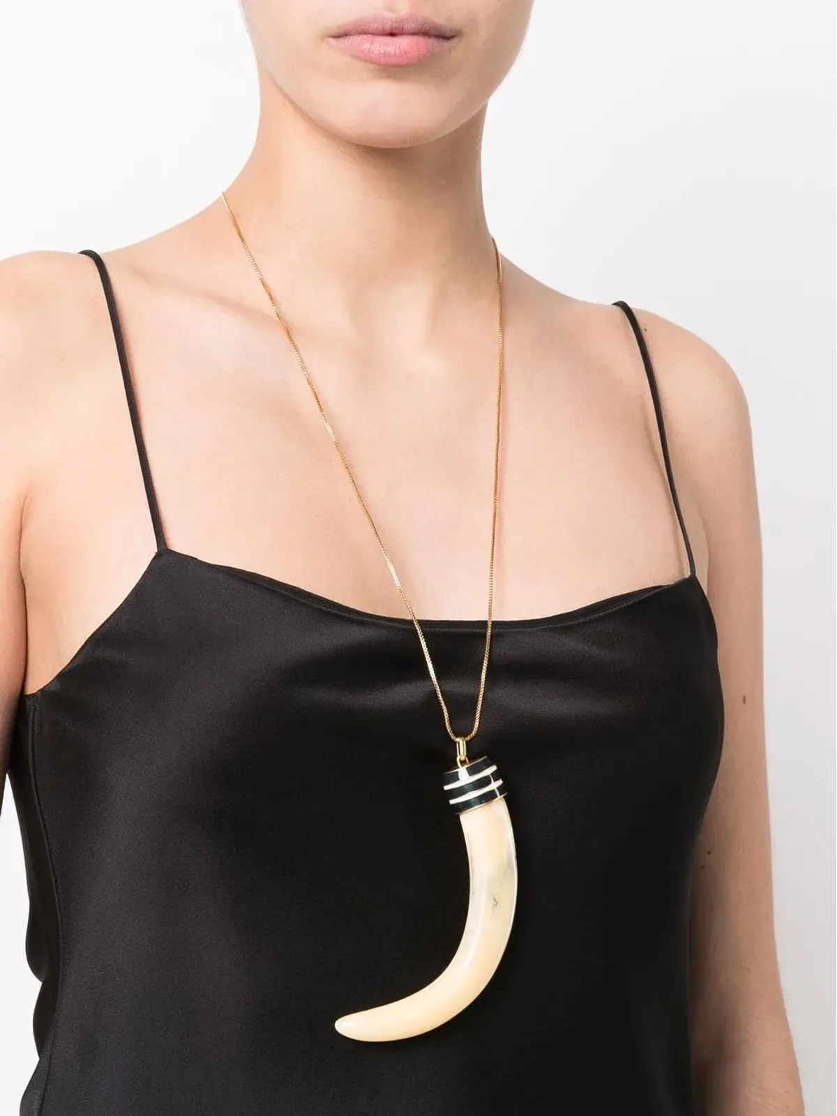 Tory Burch ホーンペンダントネックレス - 画像2
