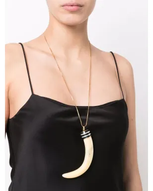 Tory Burch ホーンペンダントネックレス - サムネイル2