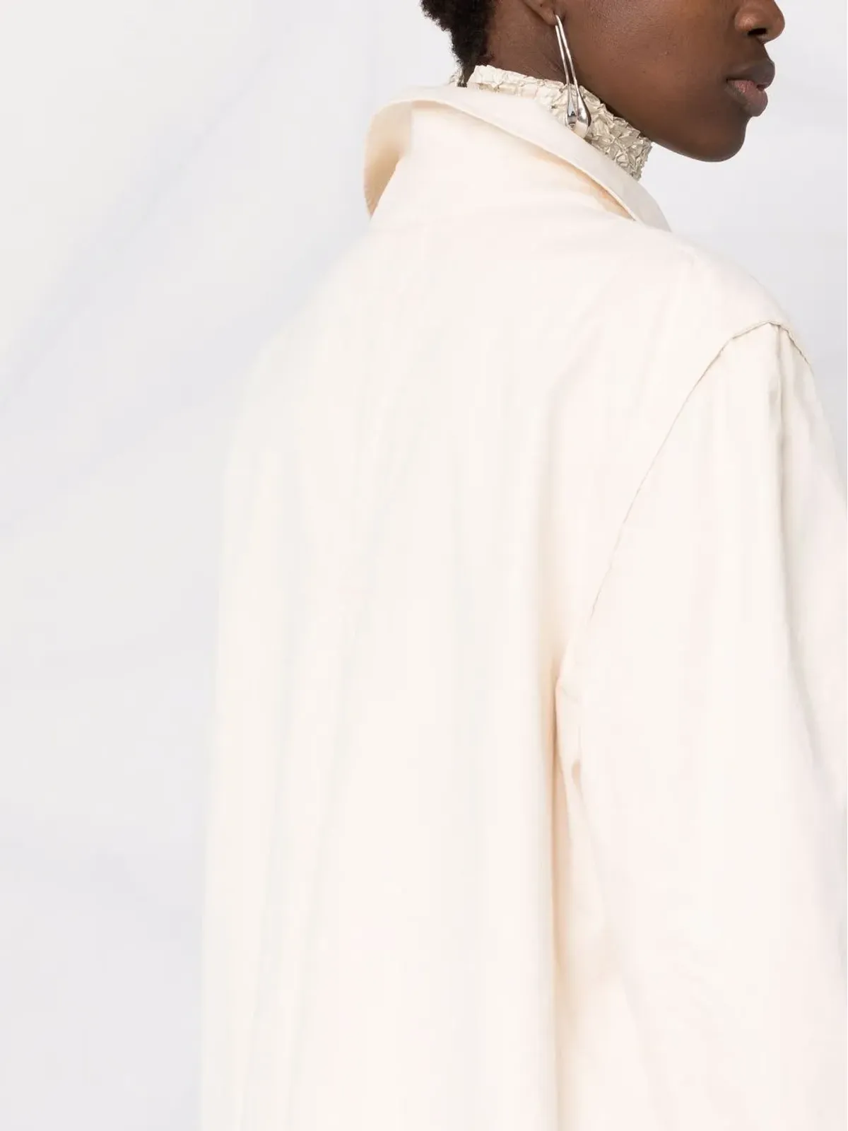 Maison Margiela シングルブレスト ミディコート - 画像5