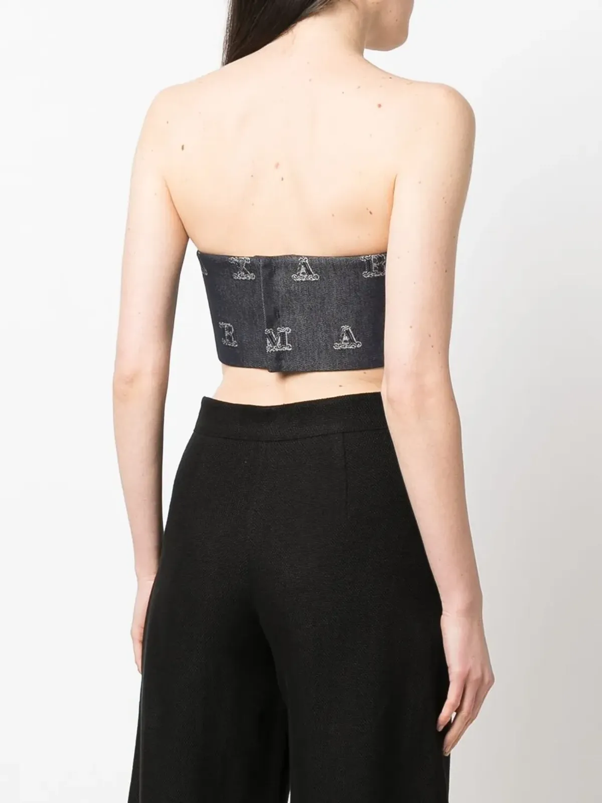 Max Mara MaxMaraGram ジャカード クロップトップ - 画像4
