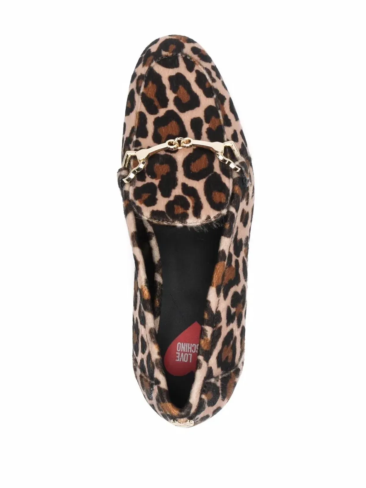 Love Moschino ヒョウ柄スリップオンローファー - 画像4