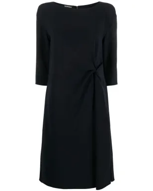Emporio Armani ギャザー入りミディドレス - サムネイル1