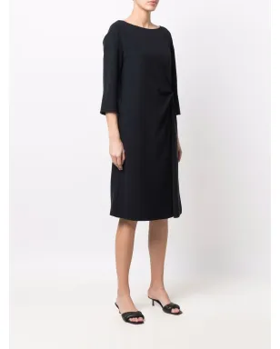 Emporio Armani ギャザー入りミディドレス - サムネイル3