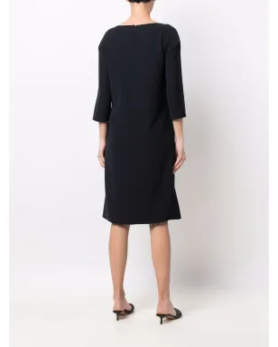 Emporio Armani ギャザー入りミディドレス - サムネイル4