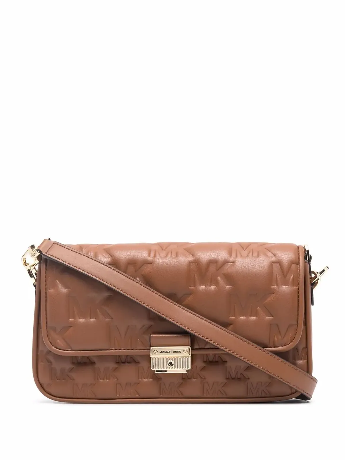 Michael Michael Kors ブラッドショー ロゴエンボス クロスボディバッグ - ブラウン - 画像1